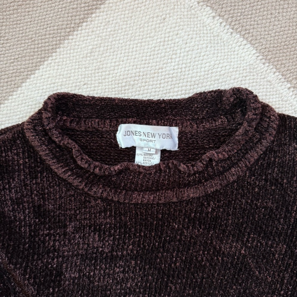 Vintage Chocolate Brown Sweater - Picture 4 of 6